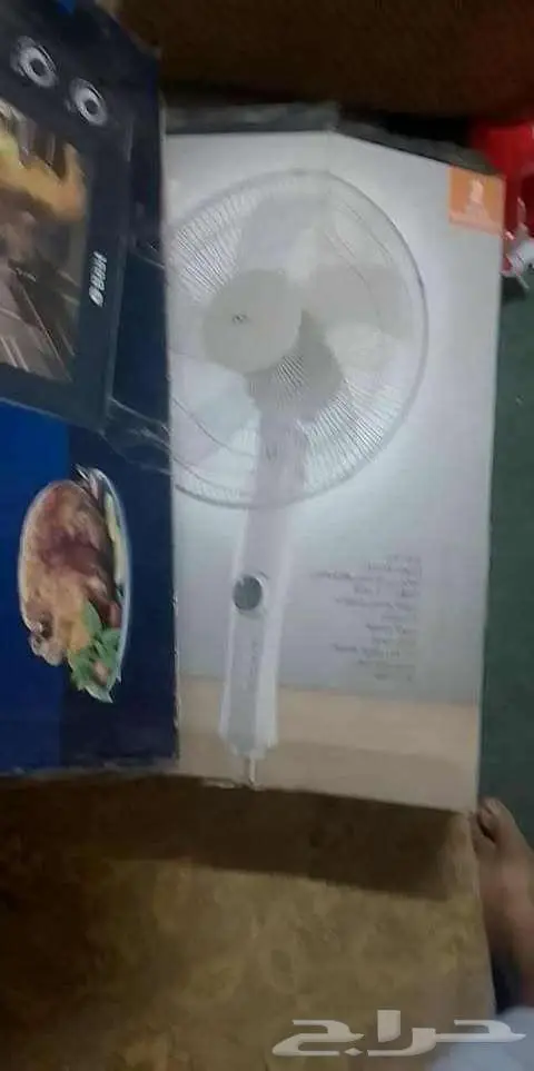 مروحة كهربائية وفرن كهربائي 0