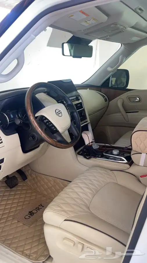 نيسان باترول 2023 بلاتينيوم داخليه بيج 7