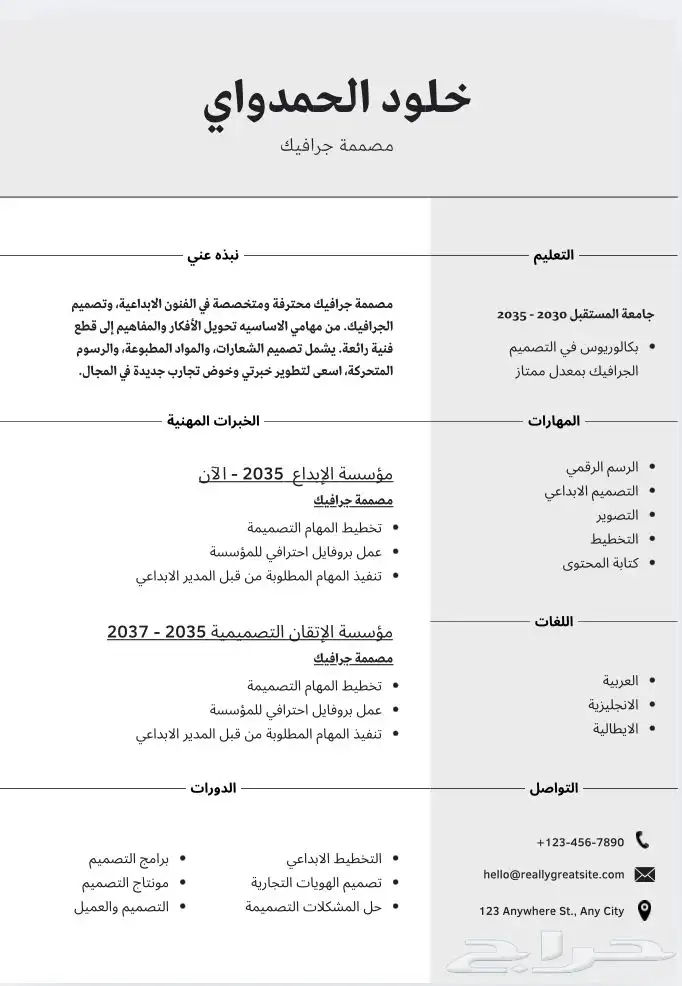 يوجد تصاميم سيره ذاتيه ب 5 ريال فقط الحقو العرض 29