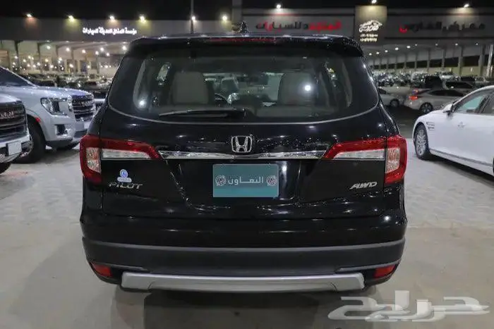 هوندا بايلوت نص فل فتحة سقف جلد ستة سلندر موديل 2019 5