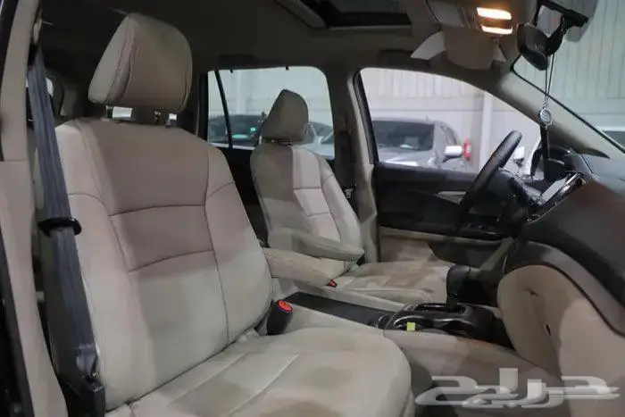 هوندا بايلوت نص فل فتحة سقف جلد ستة سلندر موديل 2019 10
