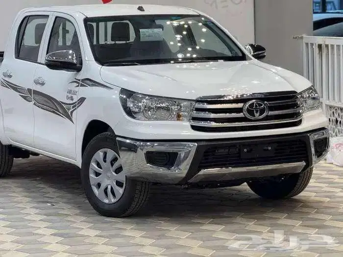 تويوتا هايلكس غمارتين ديزل 2025 - ب 1489 شهريا بدون دفعه 1