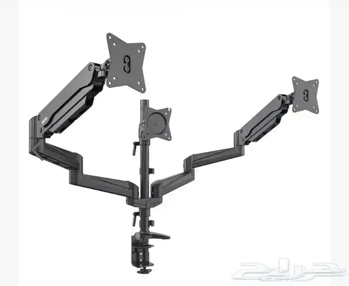 monitor mount triple 3
