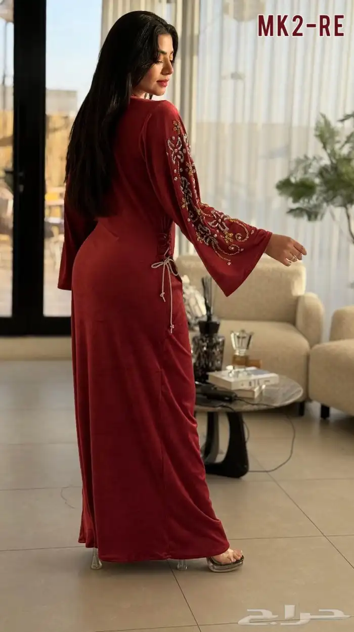 جلابيات فخمه مخمل 4