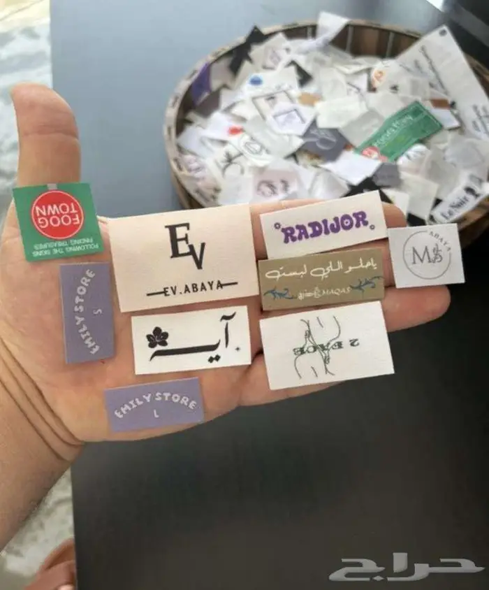 طباعة بكج عبايات أكياس ستيكر ورق تغليف أكواب 0