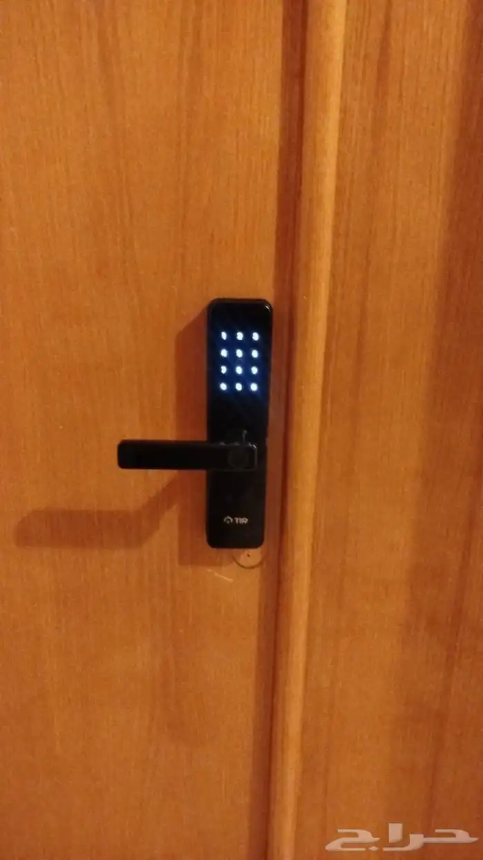 قفل ذكي قفل ابواب الكترونية الاقفال الذكية لابواب الحديد 0