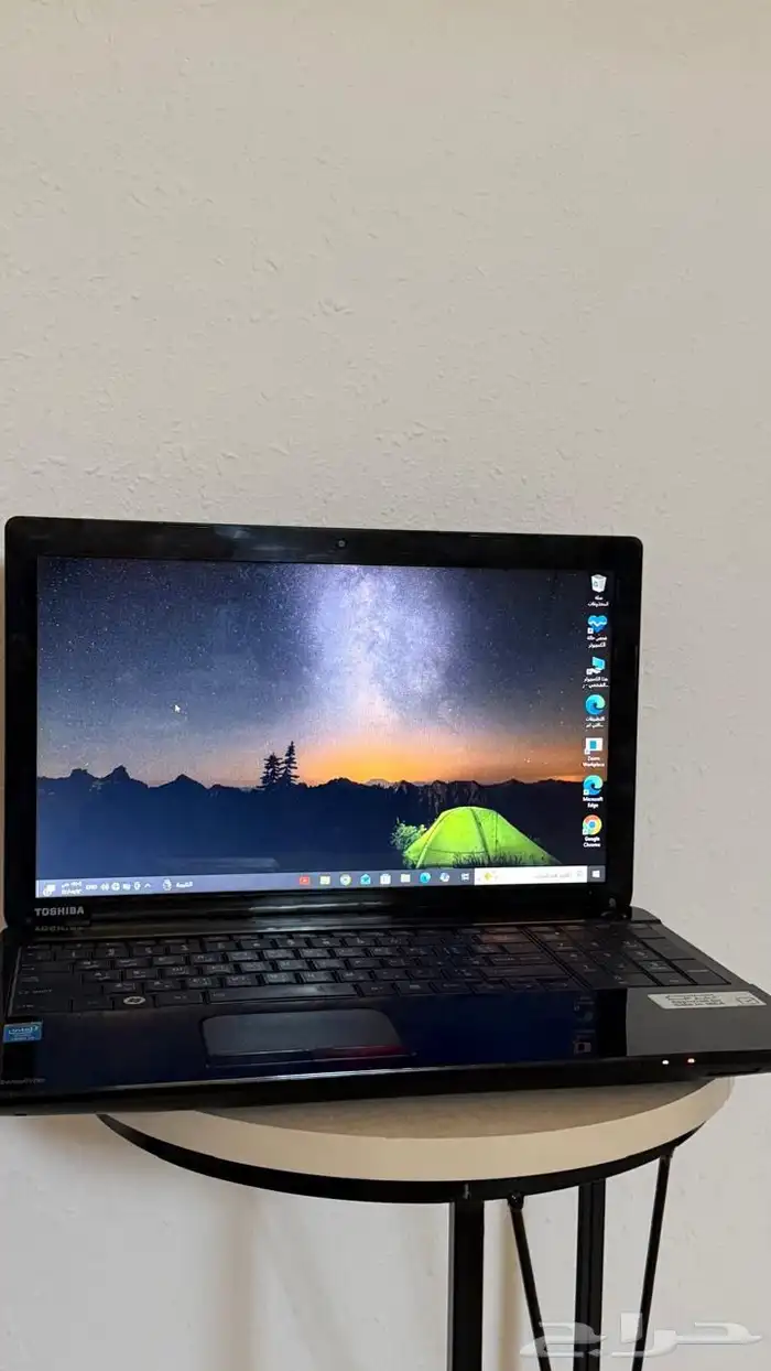 للبيع لاب توب توشيبا نظيف بمواصفات ممتازة 0