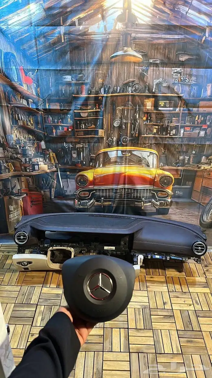 سستم ايرباق قشرة طبلون غطاء ارباق رانج اودي مرسيدس ورشة بوم 6