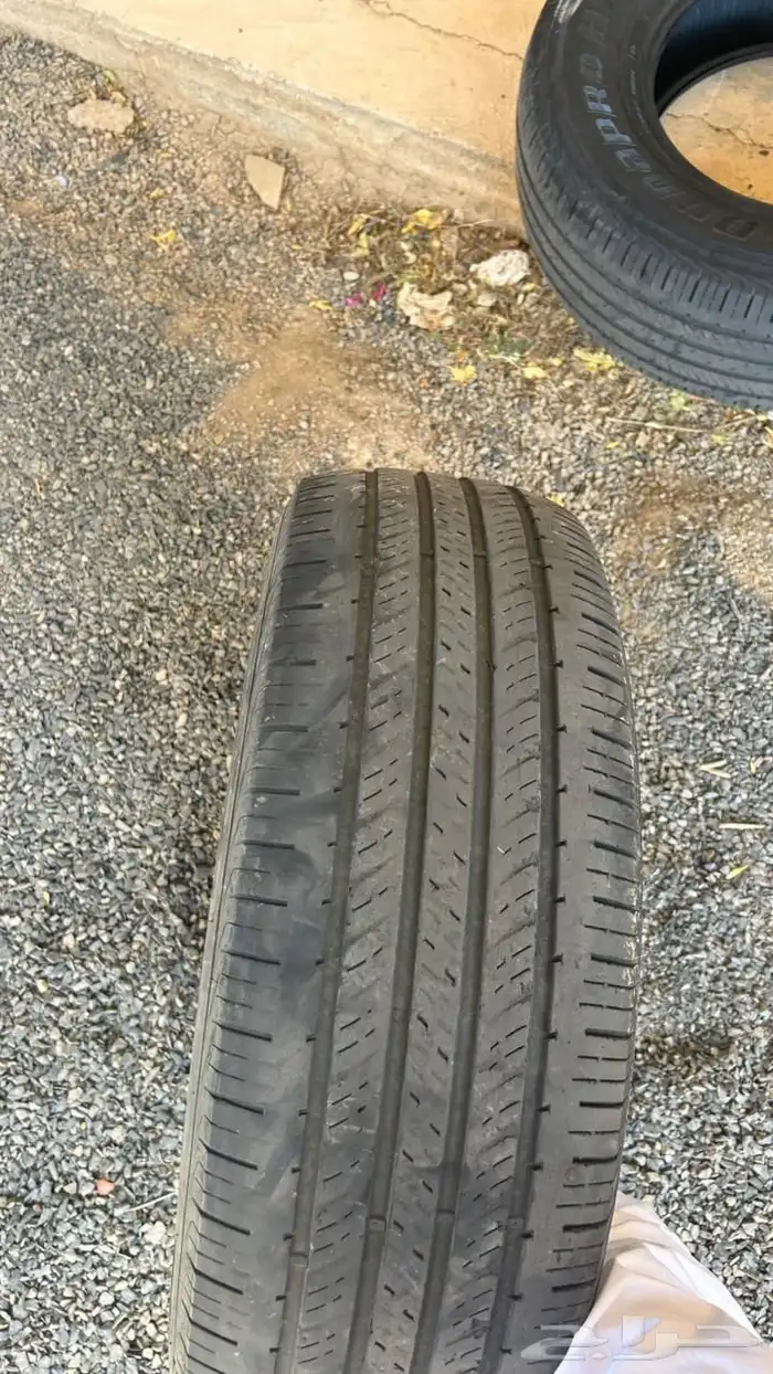 3 كفرات مستعملة هانكوك ل تاهو او يوكن مقاس 265 70 17 1