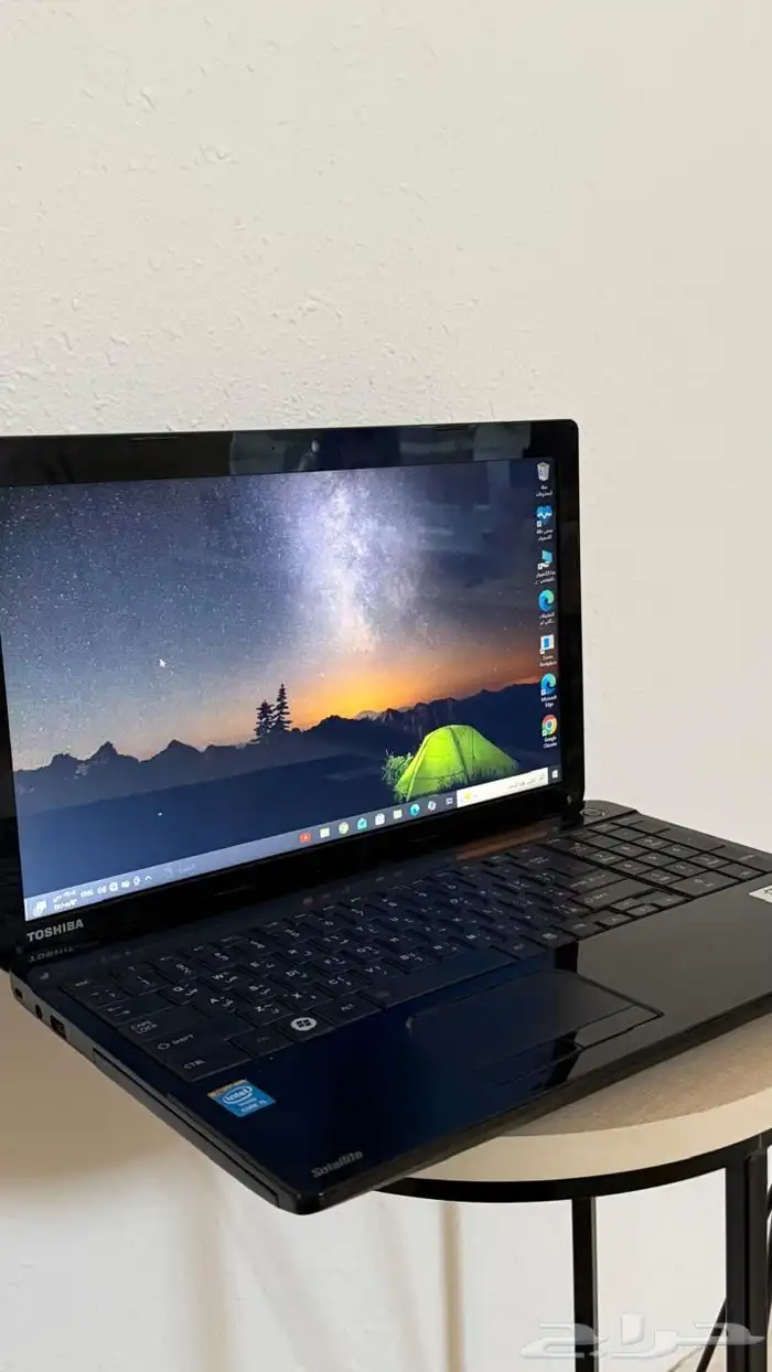 للبيع لاب توب توشيبا نظيف بمواصفات ممتازة 1