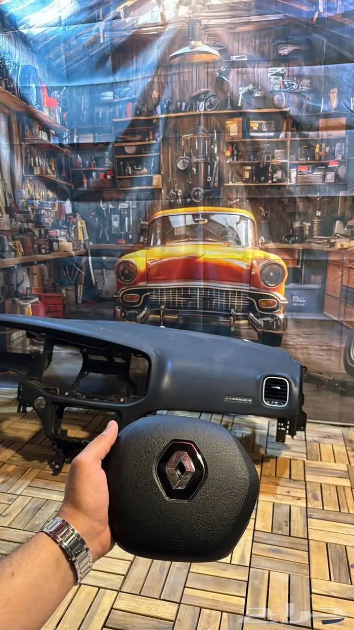 سستم ايرباق قشرة طبلون غطاء ارباق رانج اودي مرسيدس ورشة بوم 3