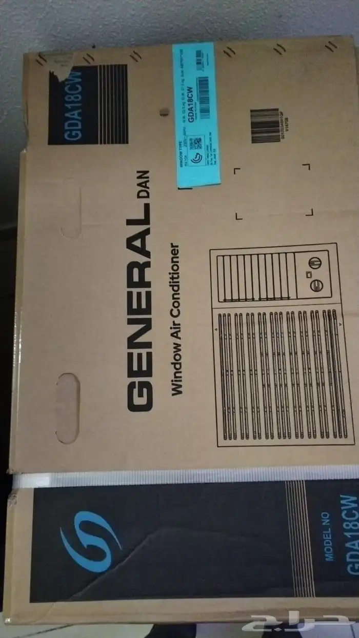 مكيف جديد بكرتونه لم يفك للبيع 0