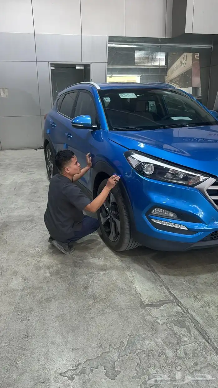 توسان 2017 الممشي 168000 كل شي وكالة شد بلد حساسات خلفيه 2