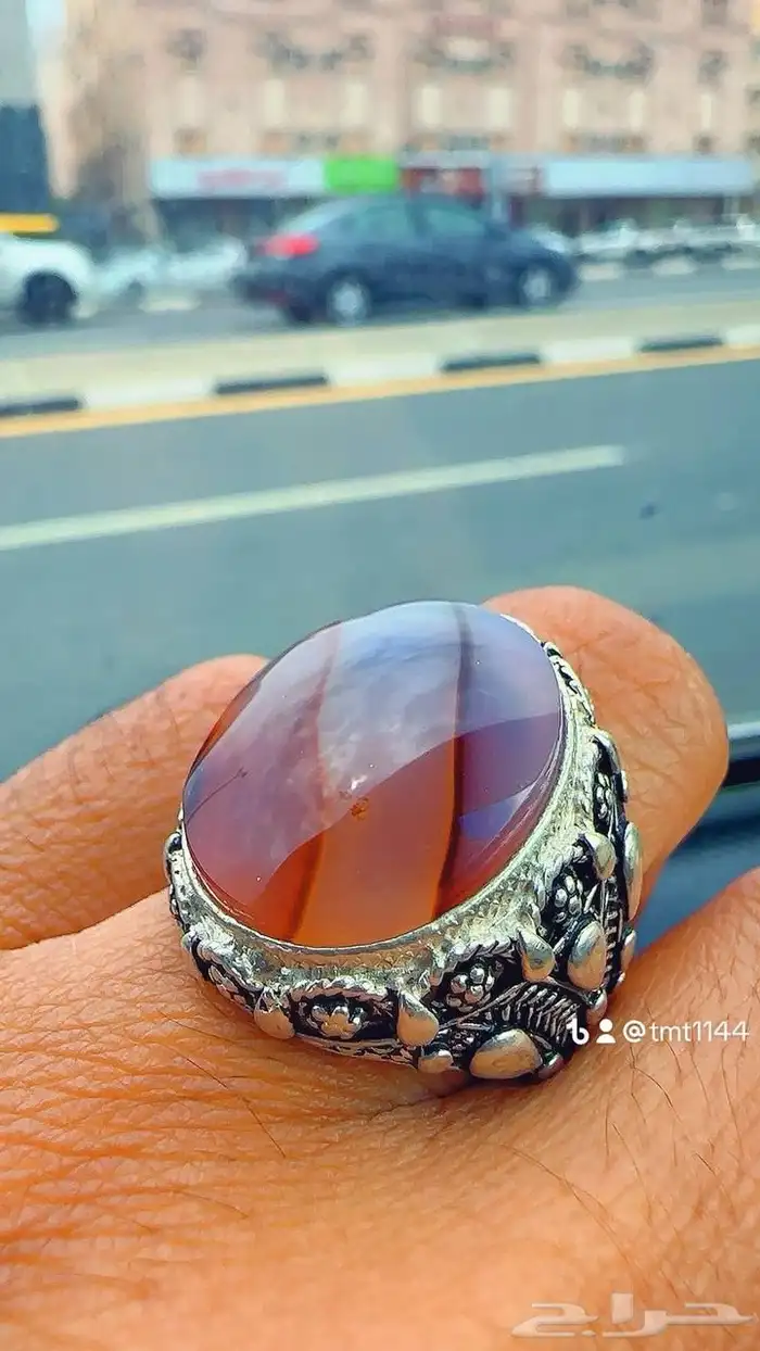 خواتم عقيق 41