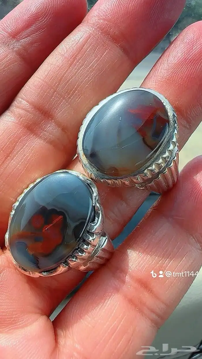 خواتم عقيق 38