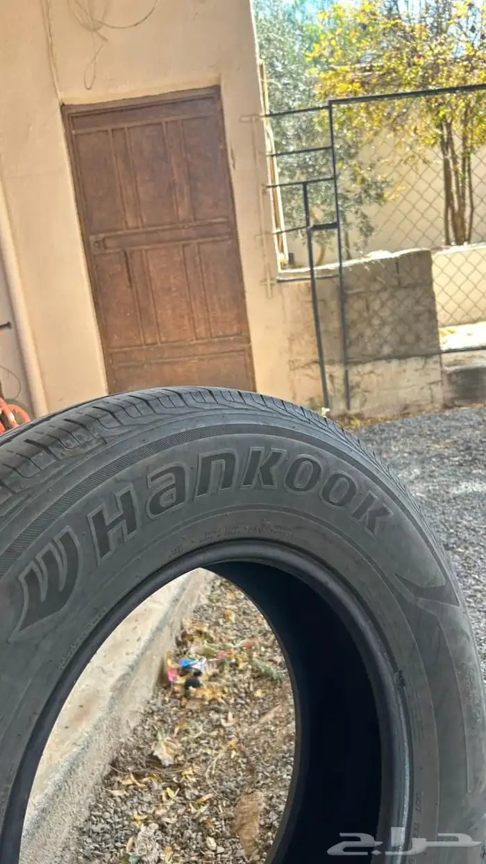 3 كفرات مستعملة هانكوك ل تاهو او يوكن مقاس 265 70 17 7