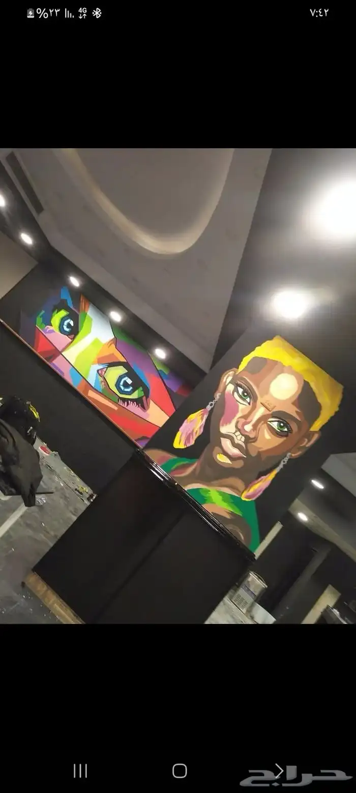 رسام فنان تشكيلي 9