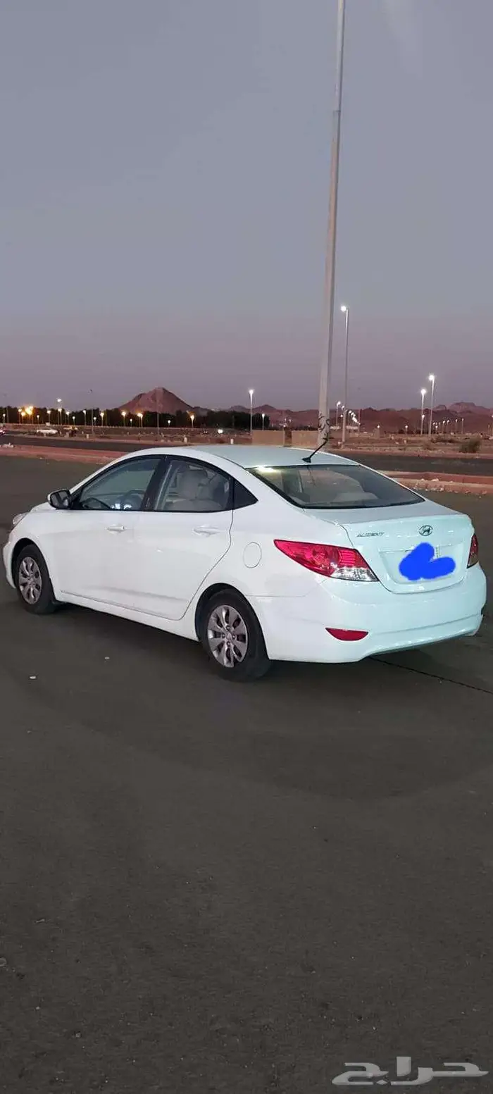 هومداي اكسنت 2017 الايجار شهري او اسبوعي 0