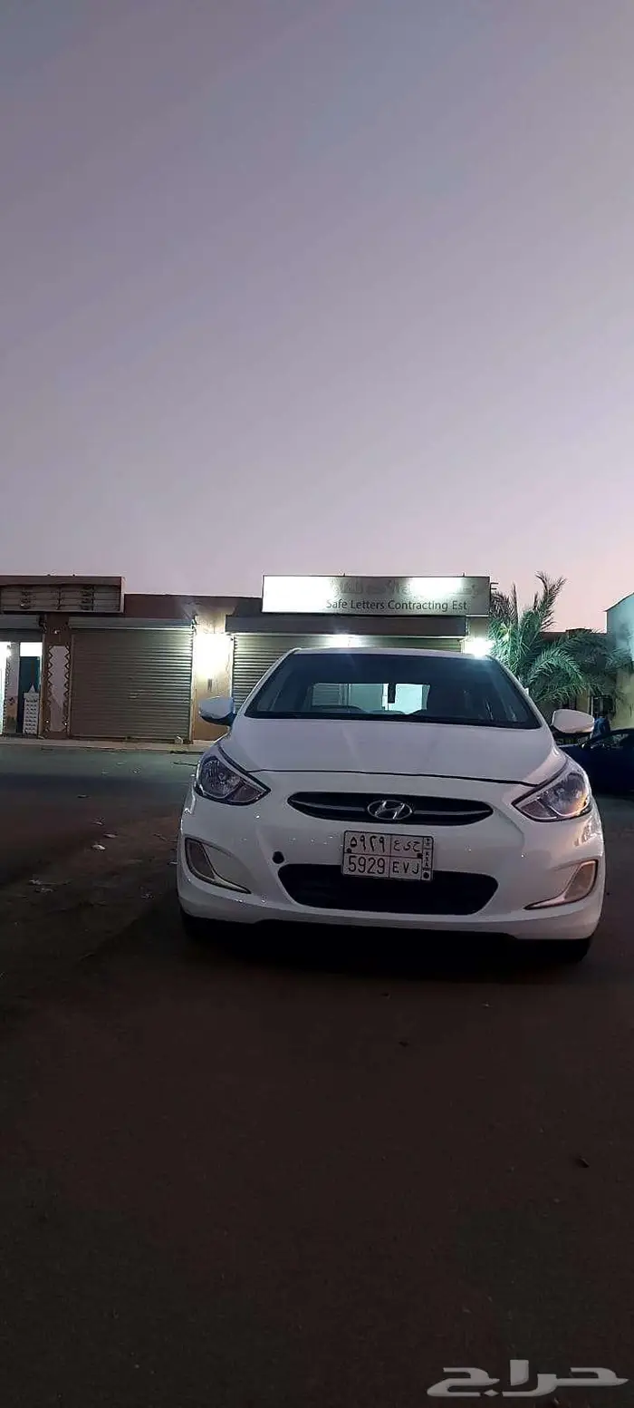 هومداي اكسنت 2017 الايجار شهري او اسبوعي 4