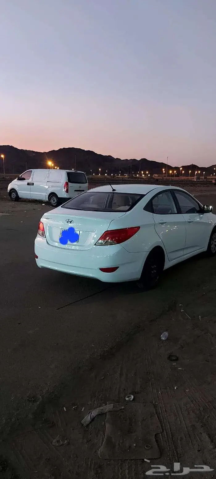 هومداي اكسنت 2017 الايجار شهري او اسبوعي 6