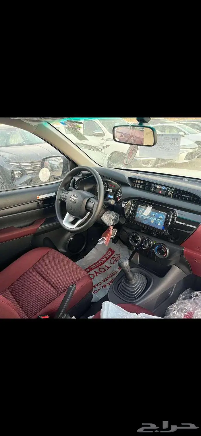 تويوتا هايلوكس غمارة ديزل 2025   تمويل بنسبة 0  أرباح 7