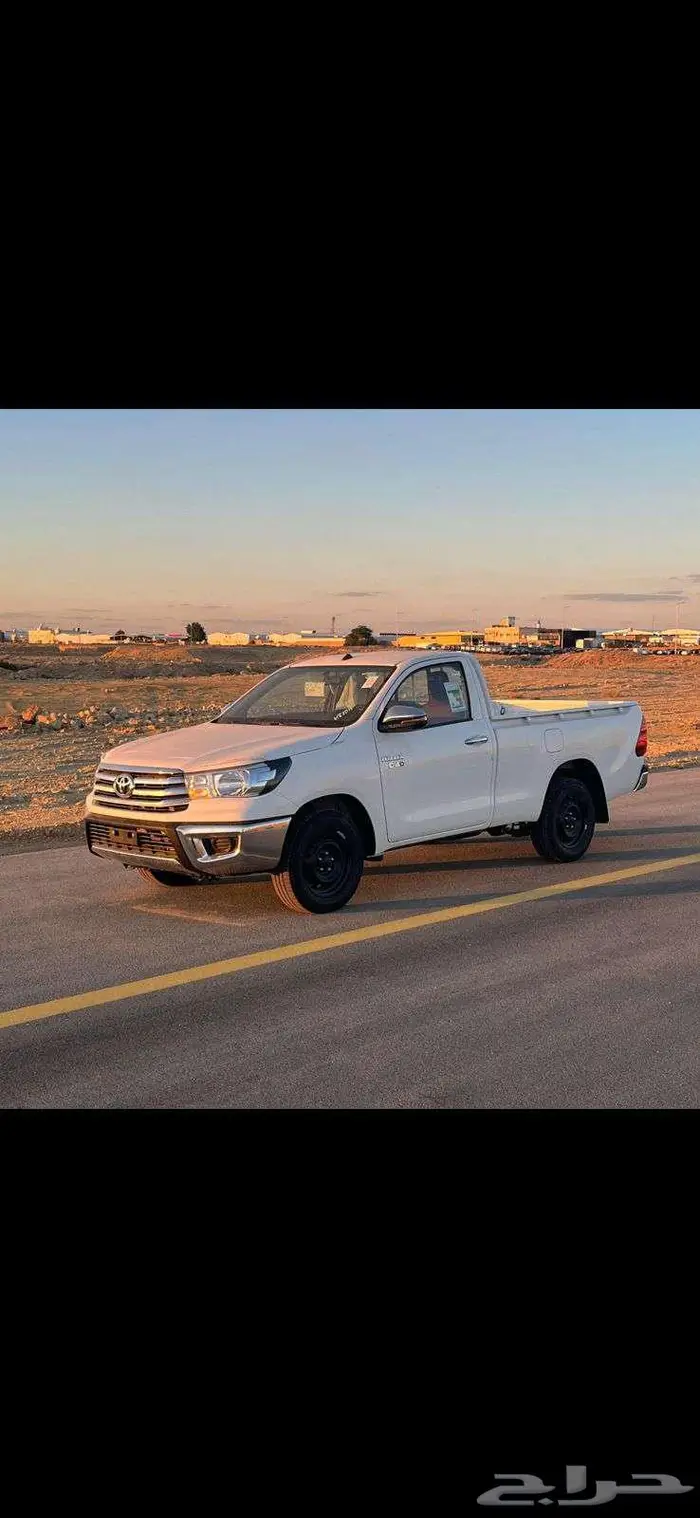 تويوتا هايلوكس غمارة ديزل 2025   تمويل بنسبة 0  أرباح 1