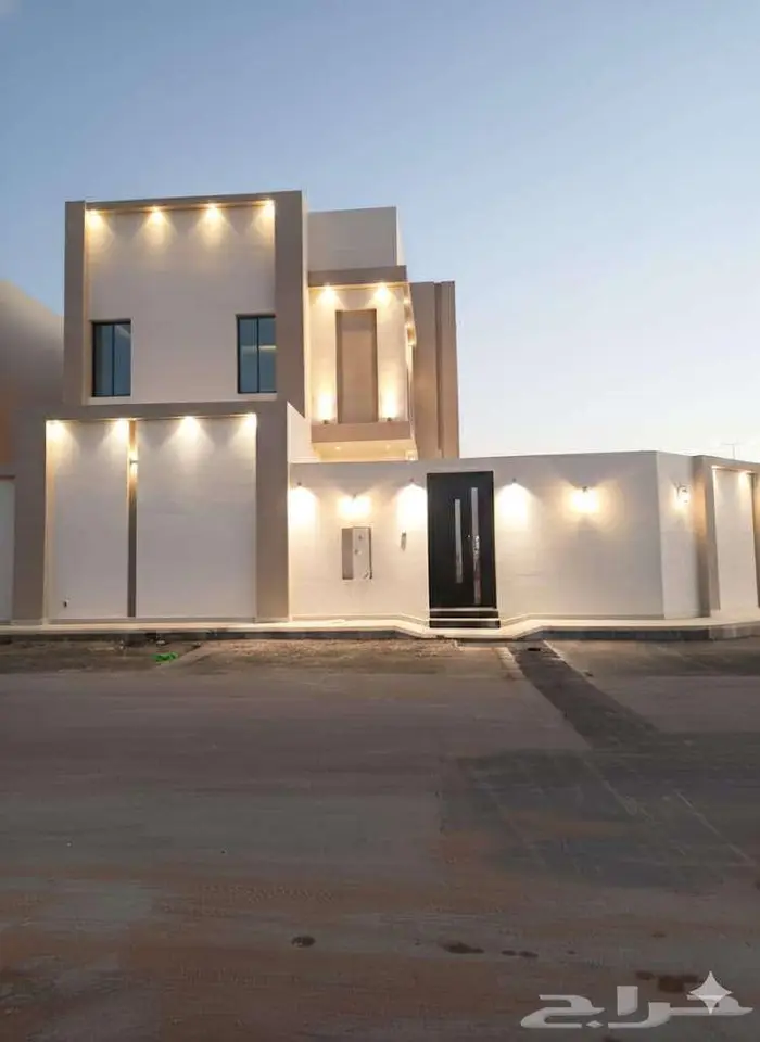 فيلا المذنب فله دورين جديده بحى الخزامى المذنب بيت جديد 1