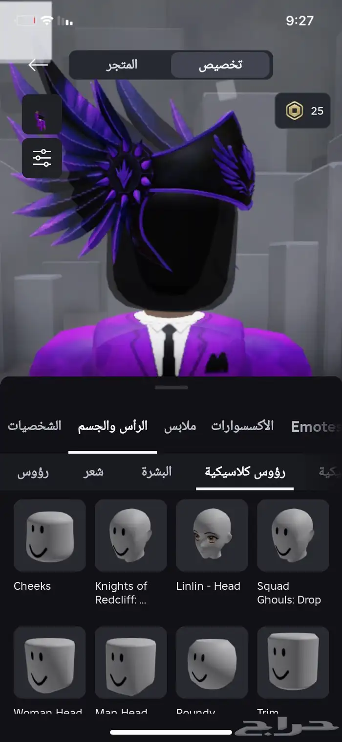 حساب روبلوكس مدفوع عليه 7.500 اشياء نادره ف مابات العمر  13 8