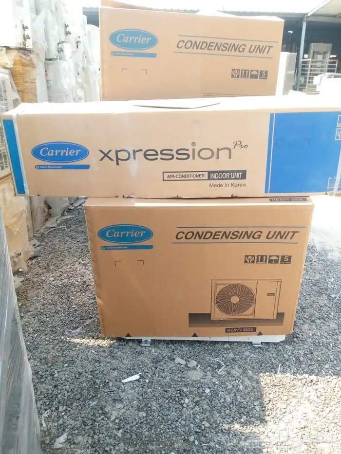 مكيفات اسبيلت كارير بالكرتون استوك 30-36 الف وحده كوري 0