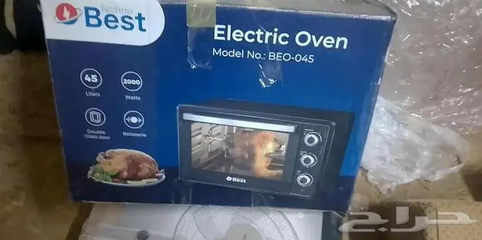 مروحة كهربائية وفرن كهربائي 1