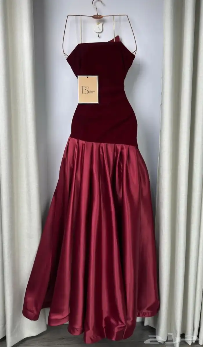 فستان مخمل جديد 1