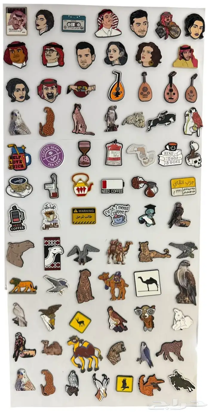 ملصقات و ستيكرات معدنية 3M 6