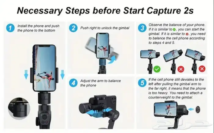ستاند تصوير مانع للإهتزاز 5