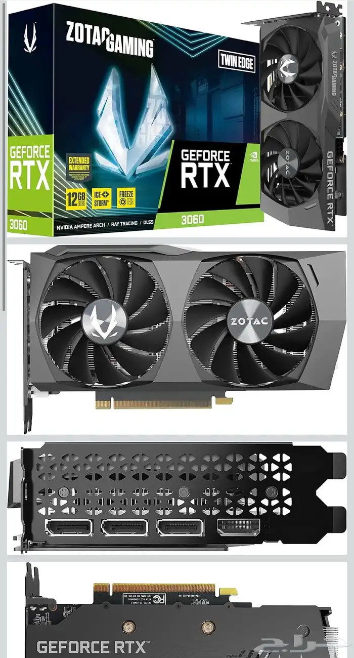 كرت شاشة RTX 3060 12GB 0
