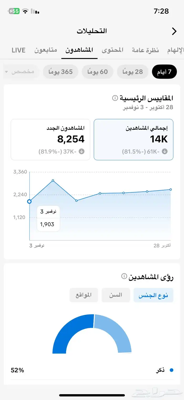 حساب تيك توك 1