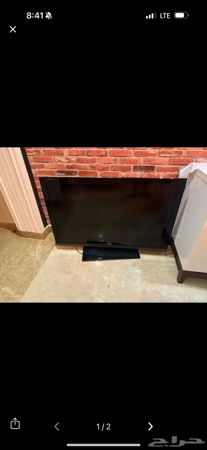 تلفزيون حجم وسط بحاله ممتازه للبيع نوع كلاس 0