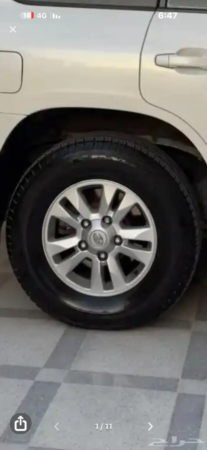 جنوط مع كفرات ومرتبه خلفيه 0