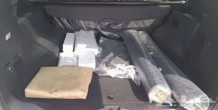 لكزس اف سبورت 2025 داخل احمر 13