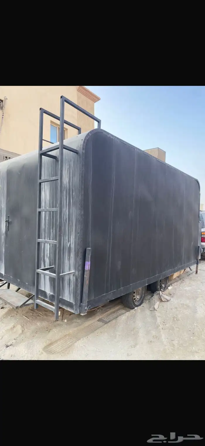 عربة فود ترك تحتوي على ثلاجه فرن مايكرويف مكيف صاجات للشوي 3