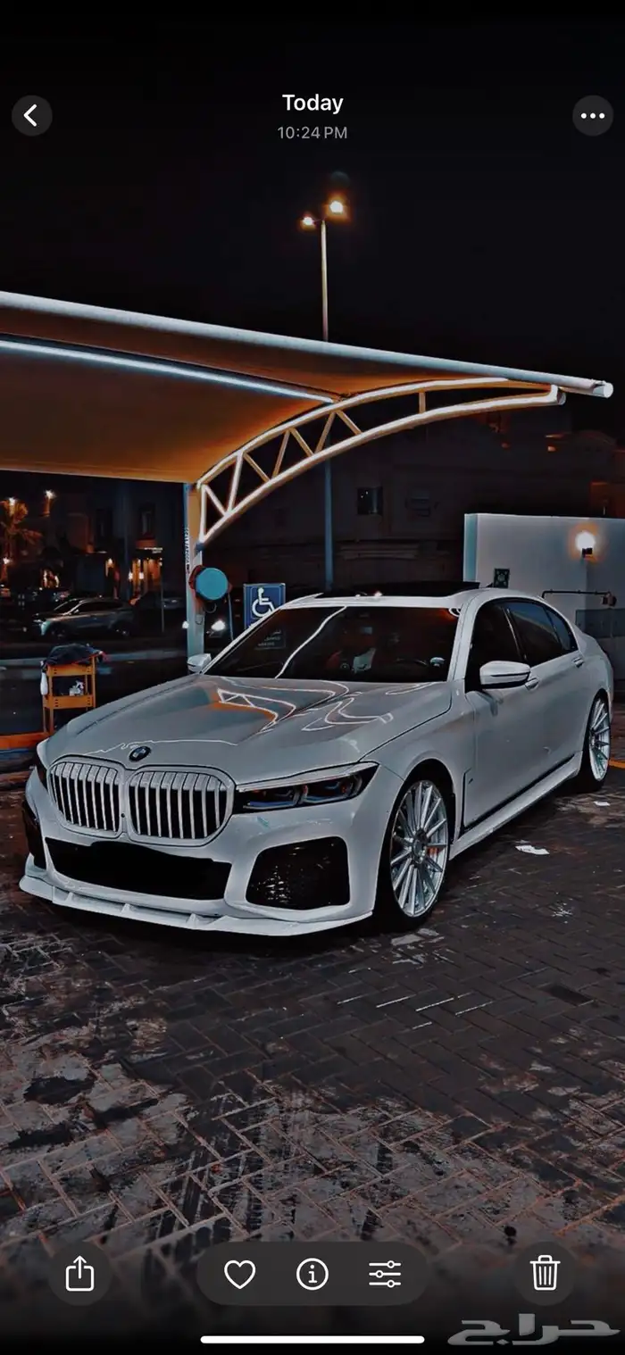 BMW 740 معدل ام بور اصلي الوحيد بالمملكه 3