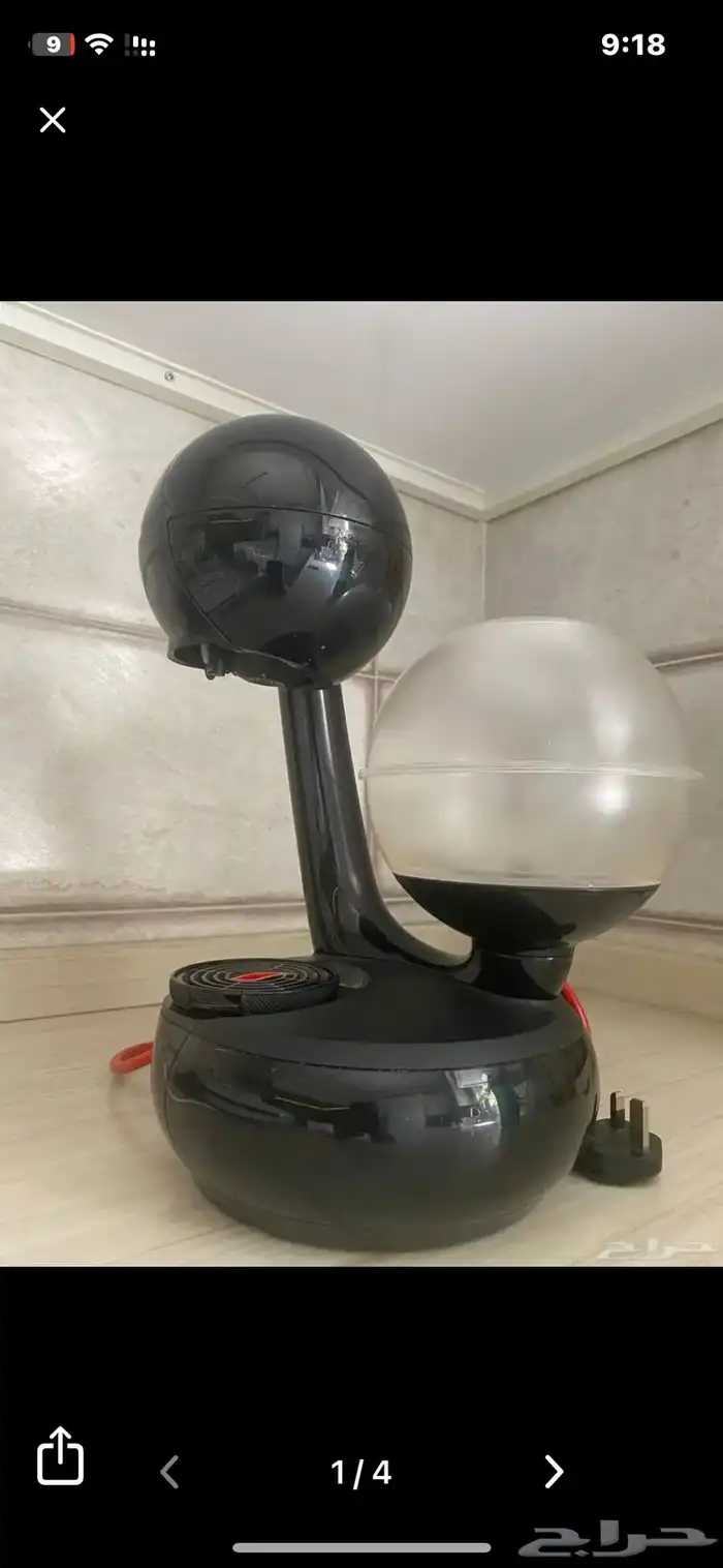 غلاية حليب وبسترة الحليب آلة القهوه كبسولات شبه جديده 2