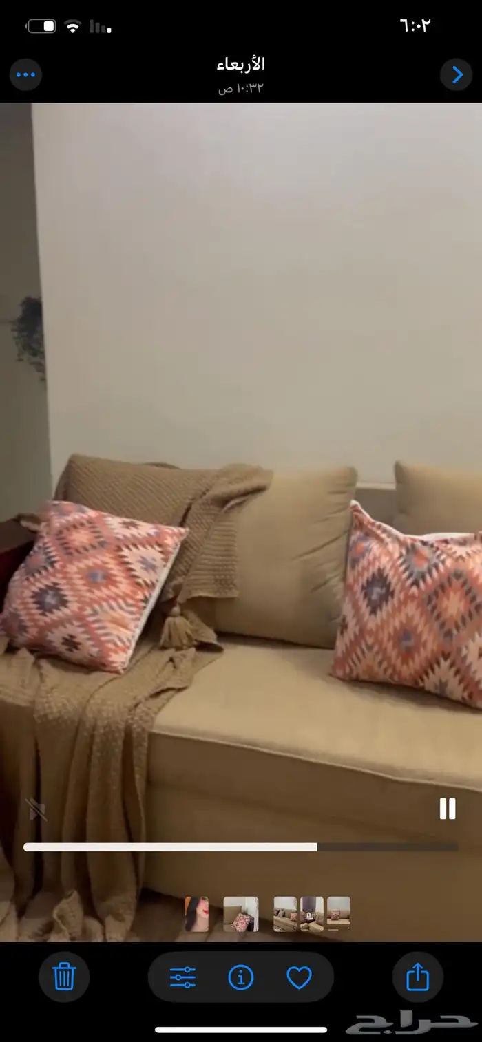 اثاث منزلي كنب استخدام نظيف 3