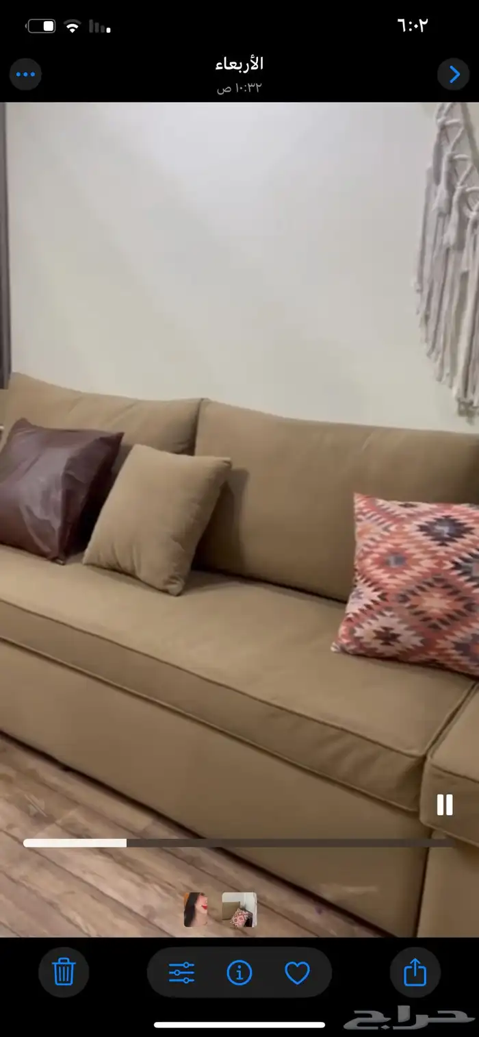 اثاث منزلي كنب استخدام نظيف 0