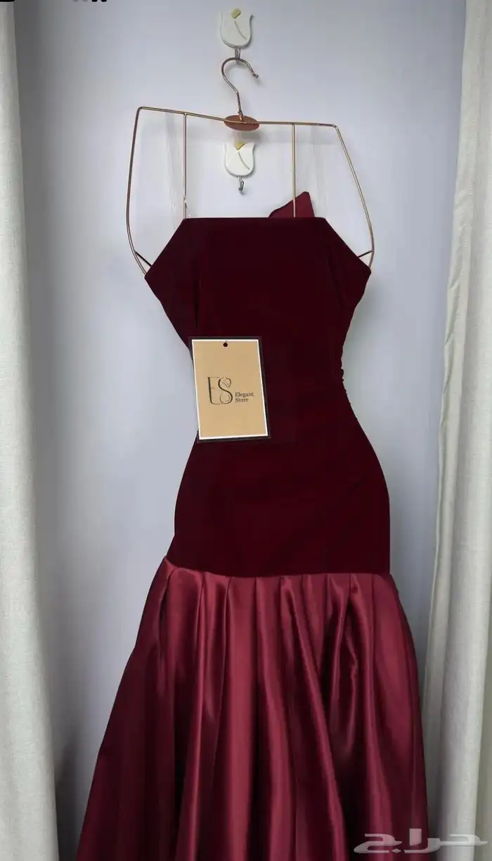 فستان مخمل جديد 3