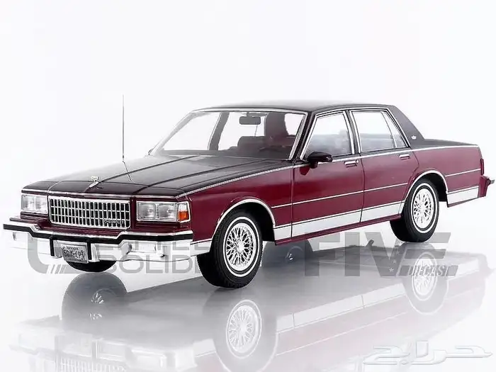 مجسم سيارة كابريس كلاسيك موديل 1987 2