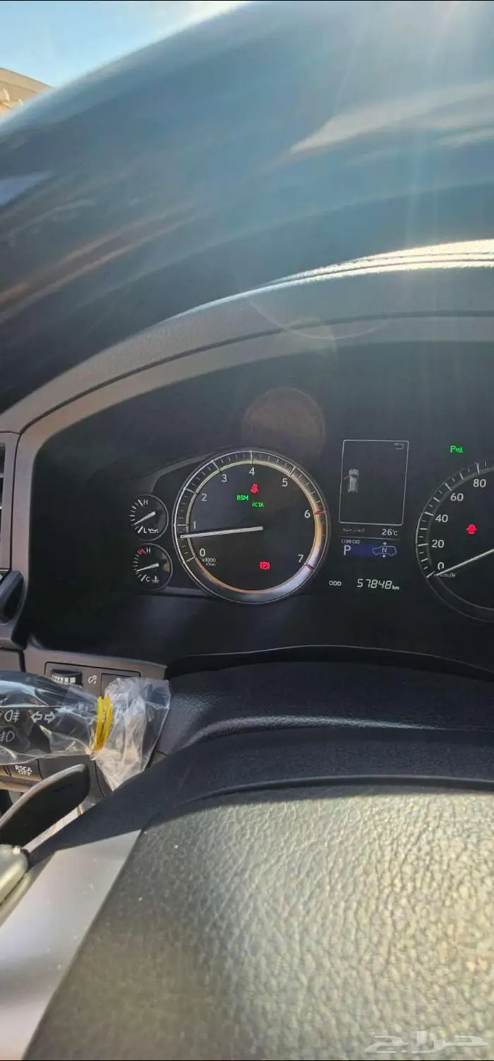 لكزس LX 2021 نظيف ممشى 57 ألف فقط 1