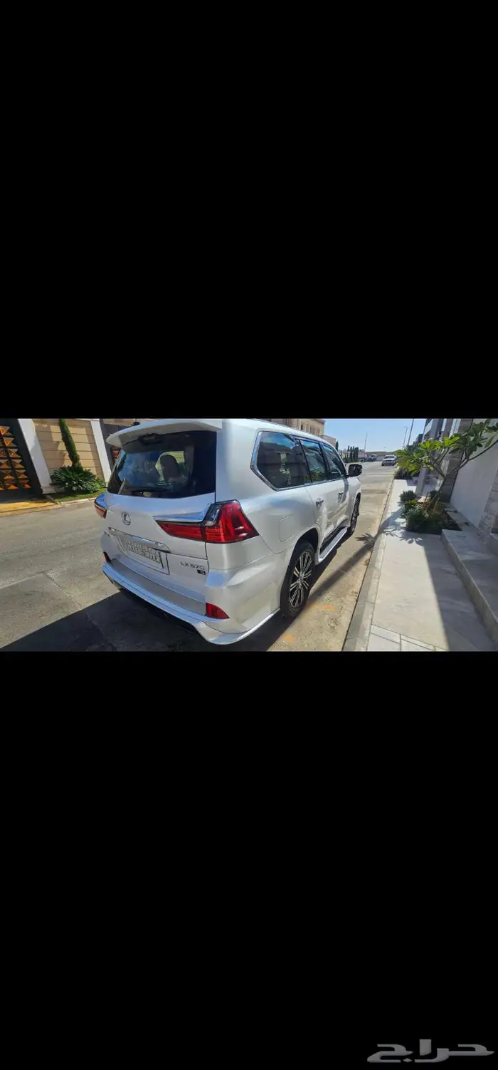 لكزس LX 2021 نظيف ممشى 57 ألف فقط 0