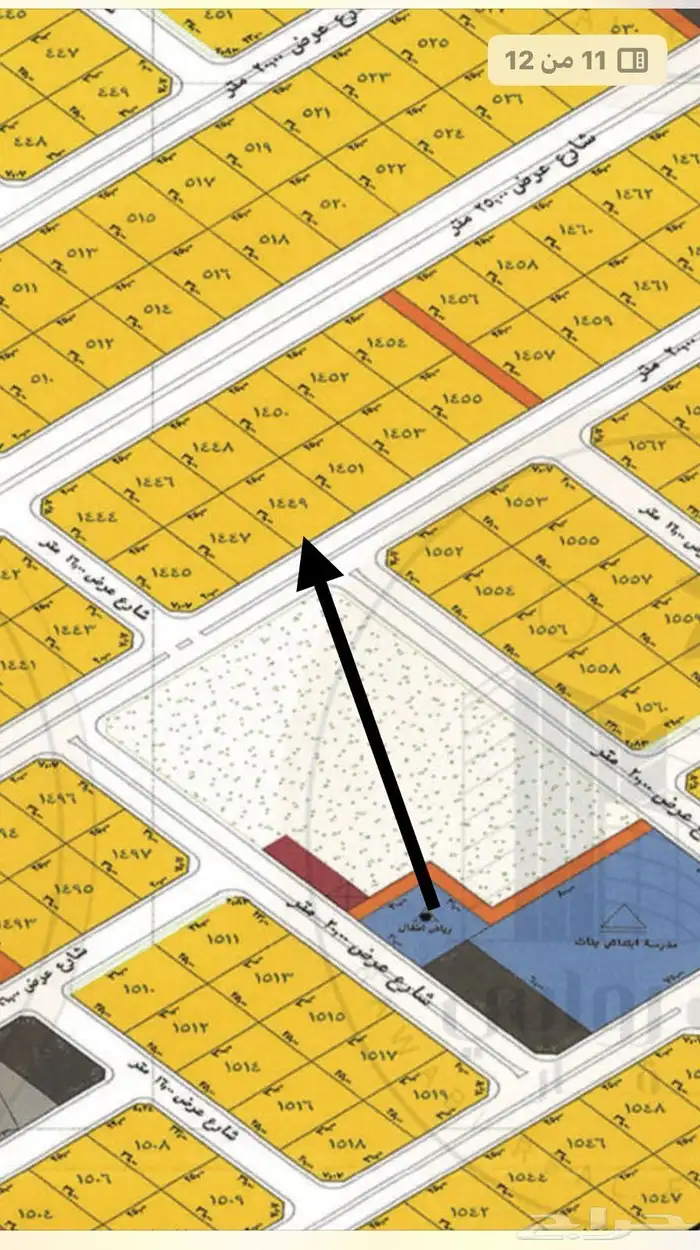 للبيع مخطط المليساء 671 السعر 310 0