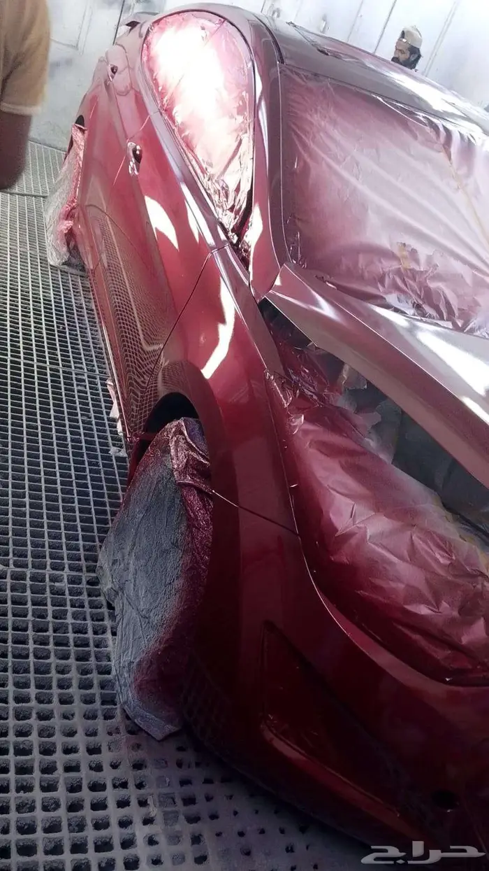 سمكرة بوية رش الفرن بوية الماني 5