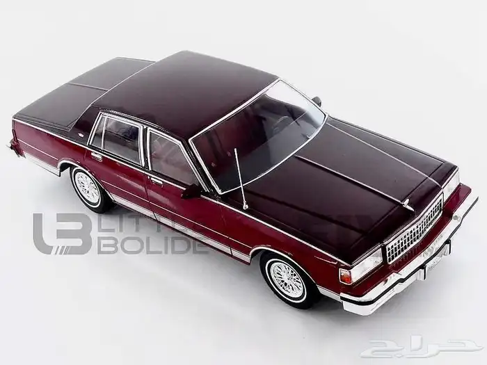 مجسم سيارة كابريس كلاسيك موديل 1987 4